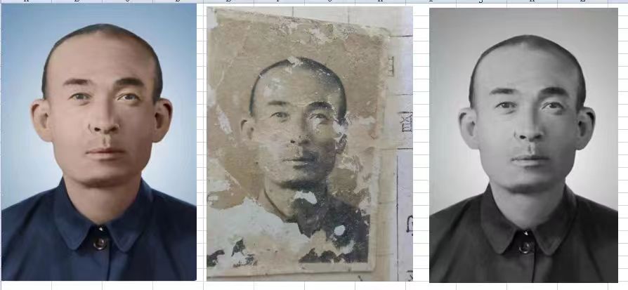 马尾老照片模糊修复-21